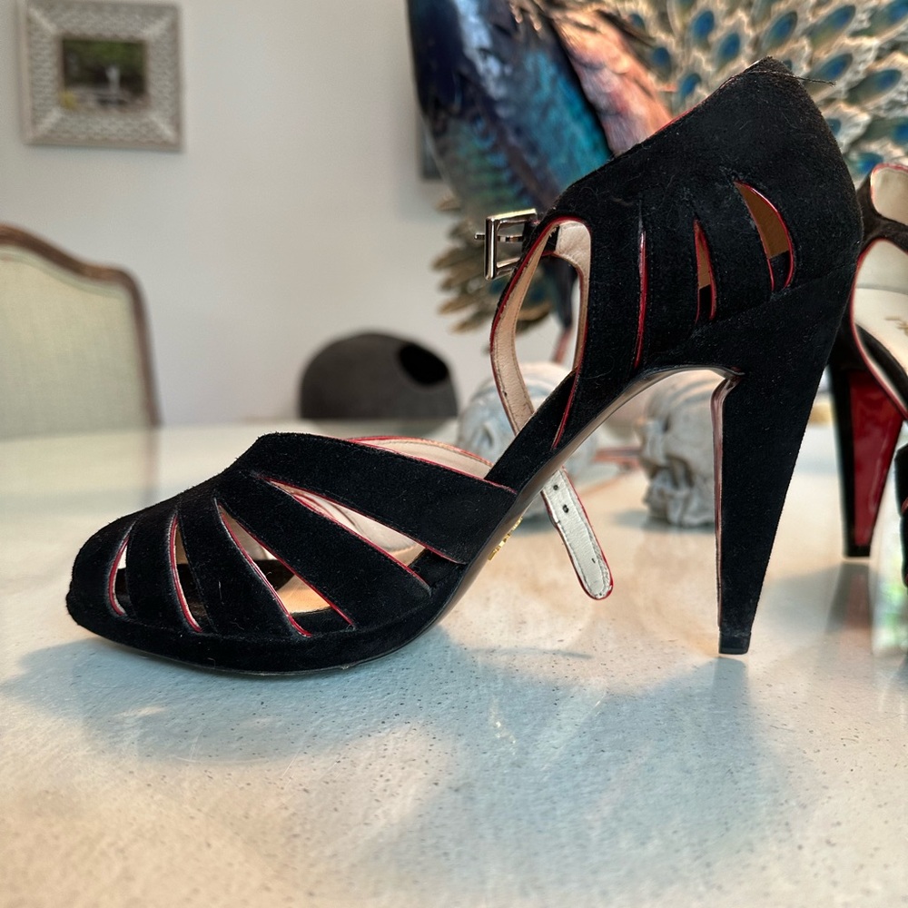 Prada suede heels - Picture 4 of 14